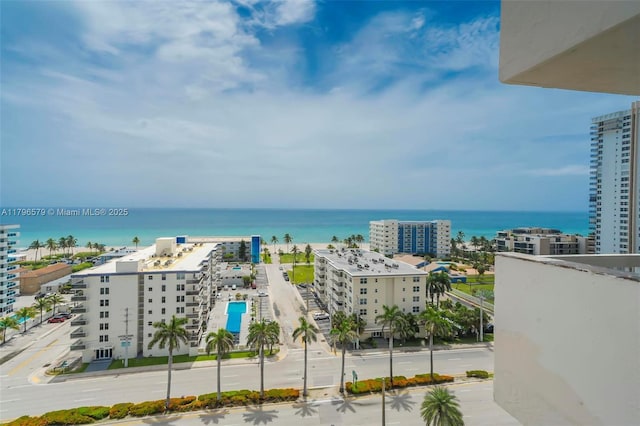 water view with nearby urban area