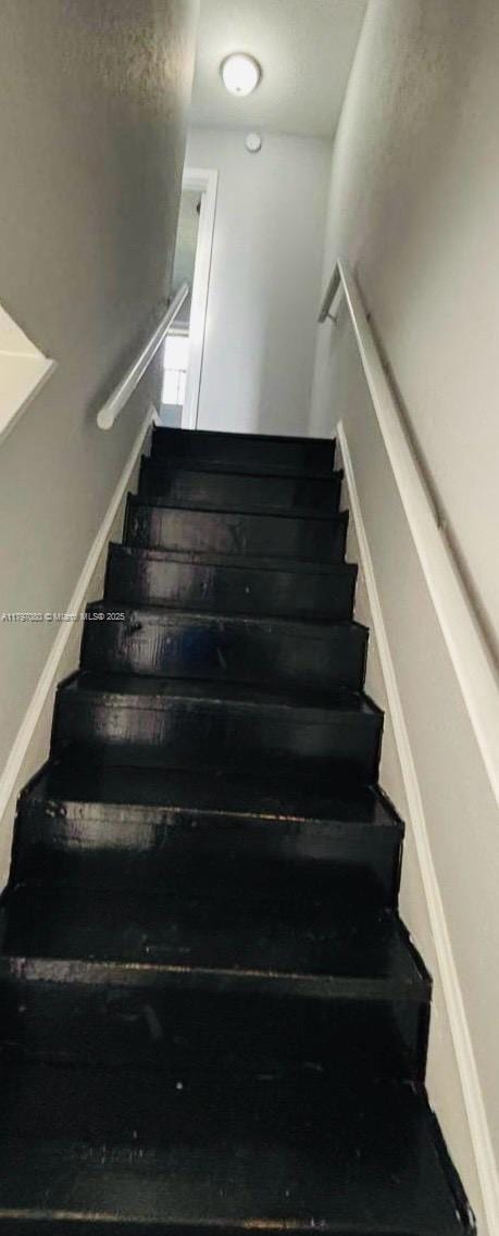 view of staircase
