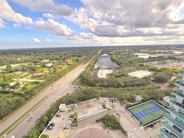 2641 N Flamingo Rd Unit 2601N, Sunrise, FL 33323 - bird's eye view with a water view
