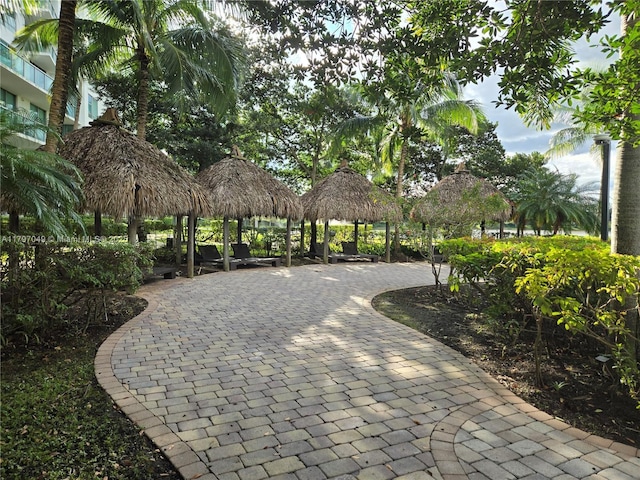 2641 N Flamingo Rd Unit 2601N, Sunrise, FL 33323 - view of home's community featuring a gazebo