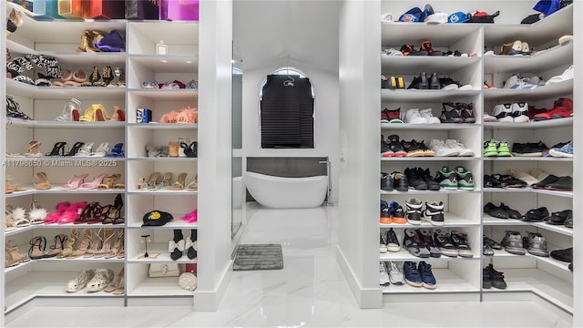 17739 SW 54th St, Miramar, FL 33029 - walk in closet featuring marble finish floor