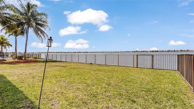 17739 SW 54th St, Miramar, FL 33029 - view of yard with a fenced backyard
