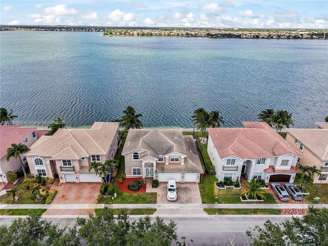 17739 SW 54th St, Miramar, FL 33029 - aerial view with a water view and a residential view