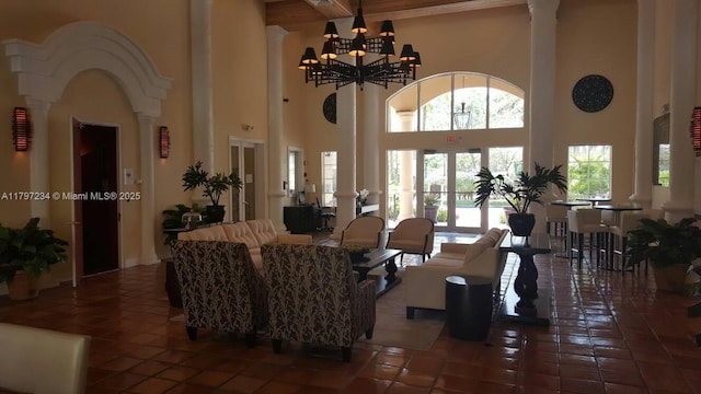 view of community lobby