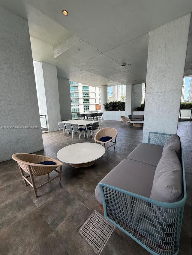 view of community lobby