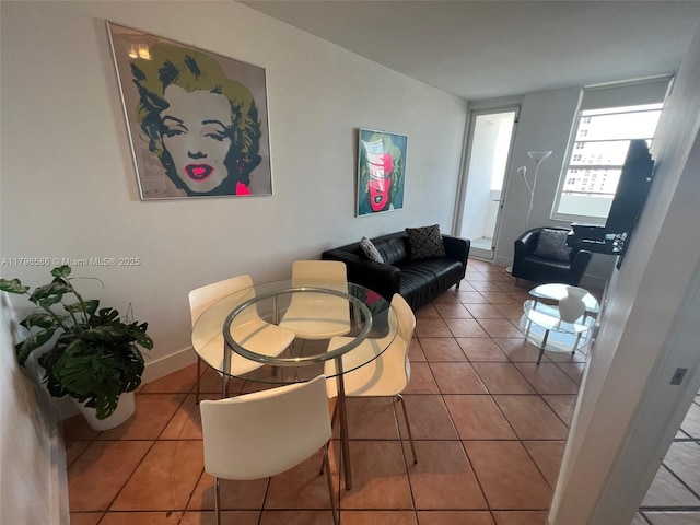 100 Lincoln Rd Unit 1209, Miami Beach, FL 33139 - living area with baseboards and light tile patterned floors