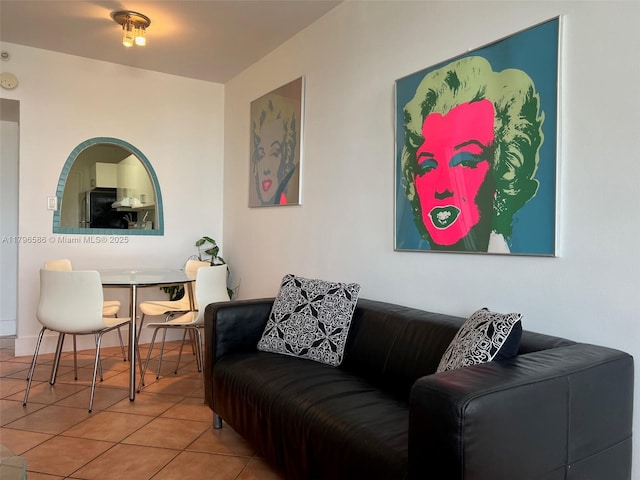 100 Lincoln Rd Unit 1209, Miami Beach, FL 33139 - view of tiled living area