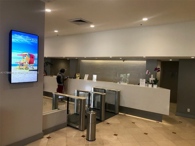 100 Lincoln Rd Unit 1209, Miami Beach, FL 33139 - reception area with visible vents