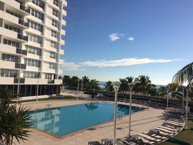 100 Lincoln Rd Unit 1209, Miami Beach, FL 33139 - pool featuring a patio
