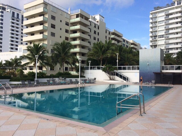 100 Lincoln Rd Unit 1209, Miami Beach, FL 33139 - pool featuring a patio