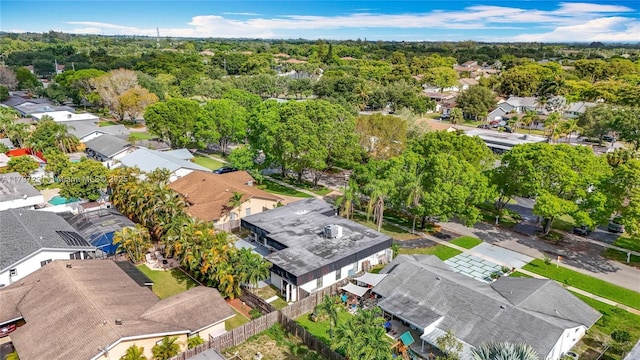 birds eye view of property featuring a residential view