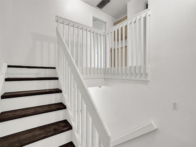 view of staircase