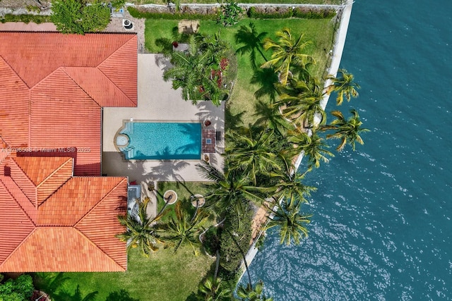 10301 E Broadview Dr, Bay Harbor Islands, FL 33154 - view of subject property with a pool