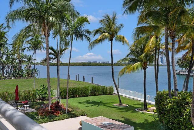 10301 E Broadview Dr, Bay Harbor Islands, FL 33154 - water view