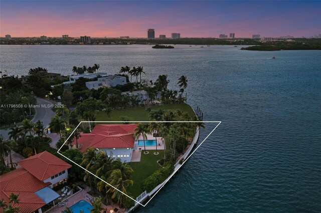 10301 E Broadview Dr, Bay Harbor Islands, FL 33154 - water view