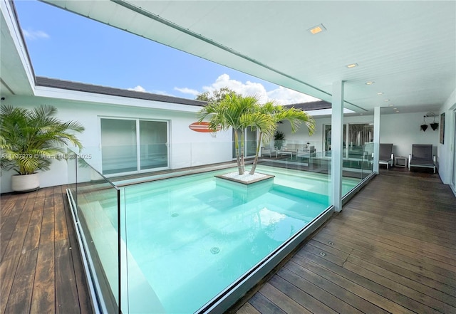 view of pool