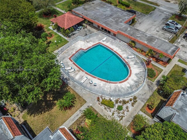 bird's eye view