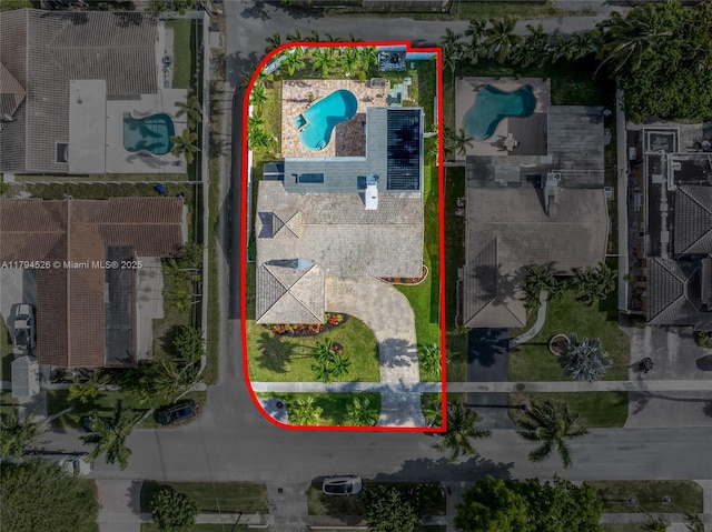 1243 Funston St, Hollywood, FL 33019 - drone / aerial view