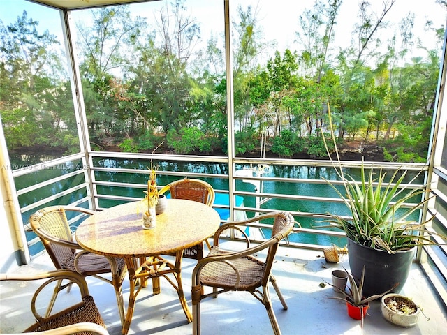 3660 NE 166th St Unit 302, North Miami Beach, FL 33160 - balcony featuring a water view