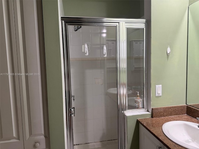 8706 Blaze Ct, Davie, FL 33328 - full bath featuring vanity and a stall shower