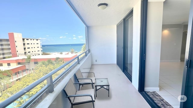 1500 N Ocean Blvd Unit 502, Pompano Beach, FL 33062 - balcony featuring a water view