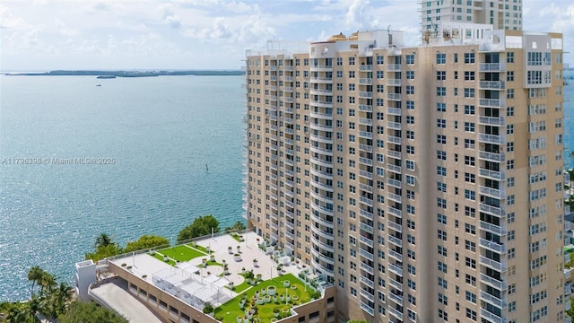 770 Claughton Island Dr Unit 1114, Miami, FL 33131 - view of apartment building / complex with a water view