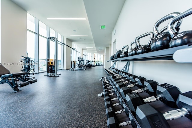 488 NE 18th St Unit 208, Miami, FL 33132 - view of exercise room
