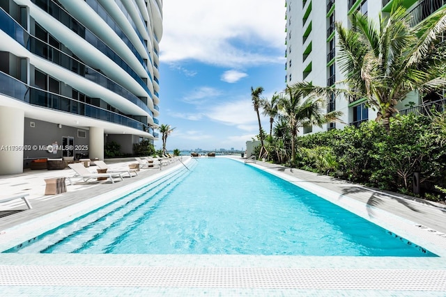 488 NE 18th St Unit 208, Miami, FL 33132 - community pool with a patio area