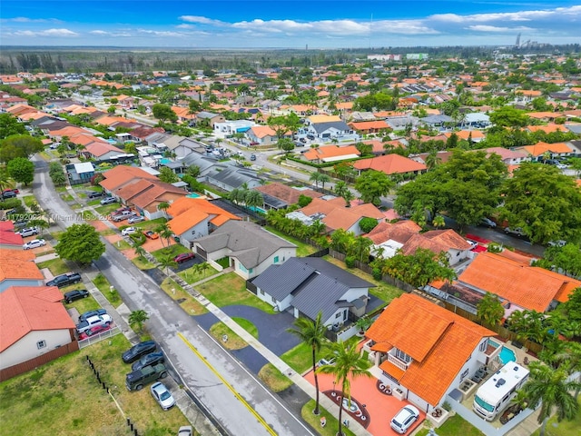 13211 SW 6th St, Miami, FL 33184 - drone / aerial view featuring a residential view