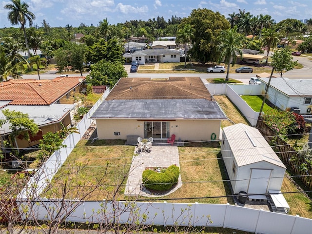 104 N 31st Ct, Hollywood, FL 33021 - birds eye view of property with a residential view