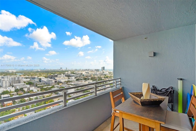 1330 W Ave Unit 3003, Miami Beach, FL 33139 - balcony featuring a view of city