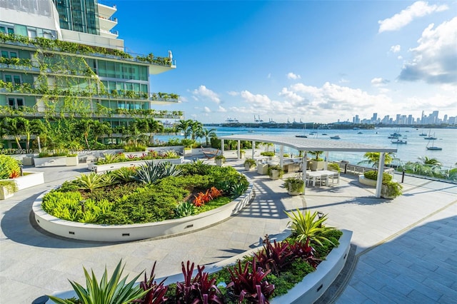 1330 W Ave Unit 3003, Miami Beach, FL 33139 - view of community featuring a water view and a city view