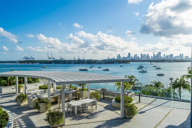 1330 W Ave Unit 3003, Miami Beach, FL 33139 - water view featuring a view of city