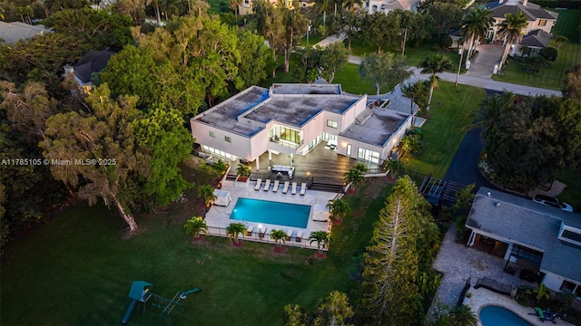 bird's eye view