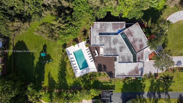 drone / aerial view