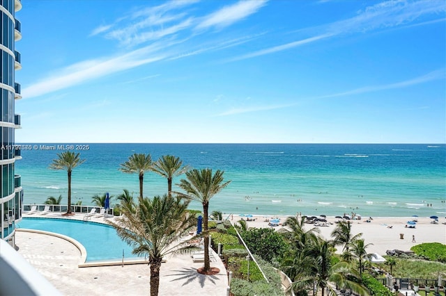 17201 Collins Ave Unit 1605, Sunny Isles Beach, FL 33160 - water view with nearby beach