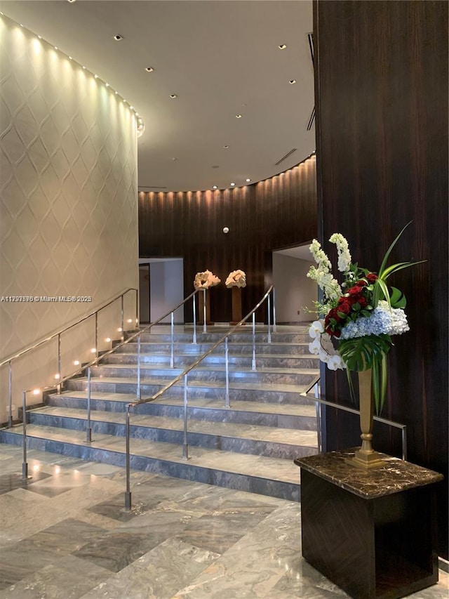17201 Collins Ave Unit 1605, Sunny Isles Beach, FL 33160 - common area featuring stairs