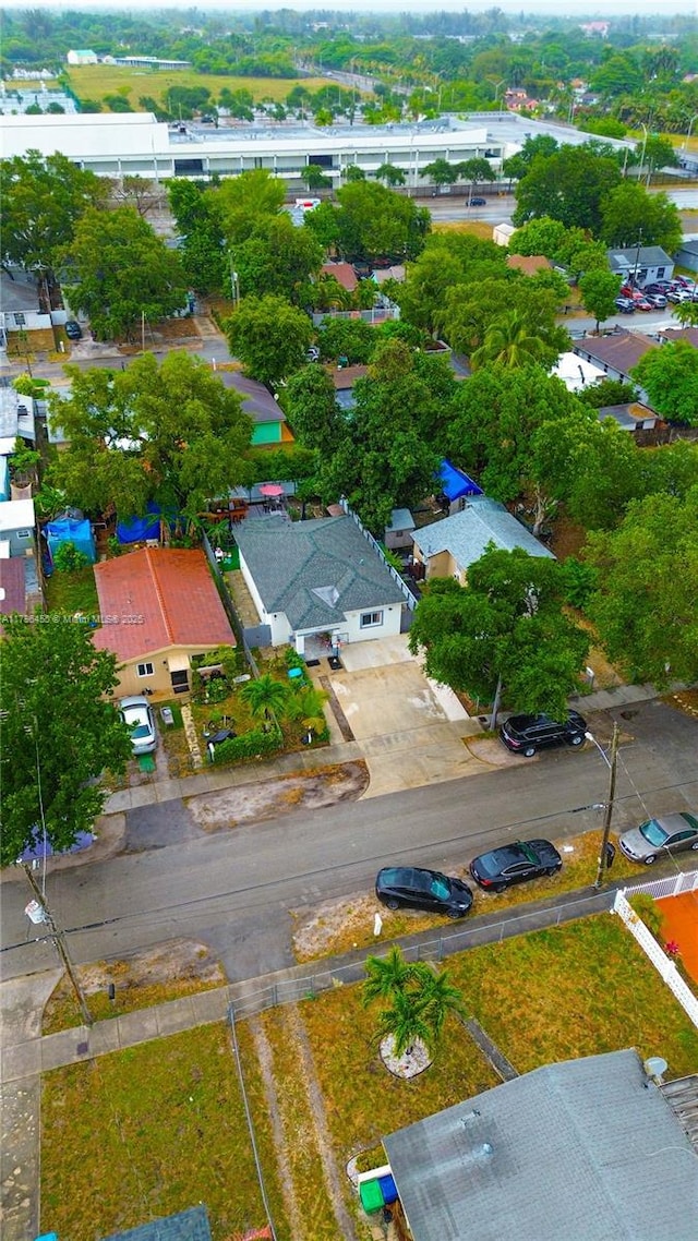 1793 NW 93rd Ter, Miami, FL 33147 - bird's eye view featuring a residential view
