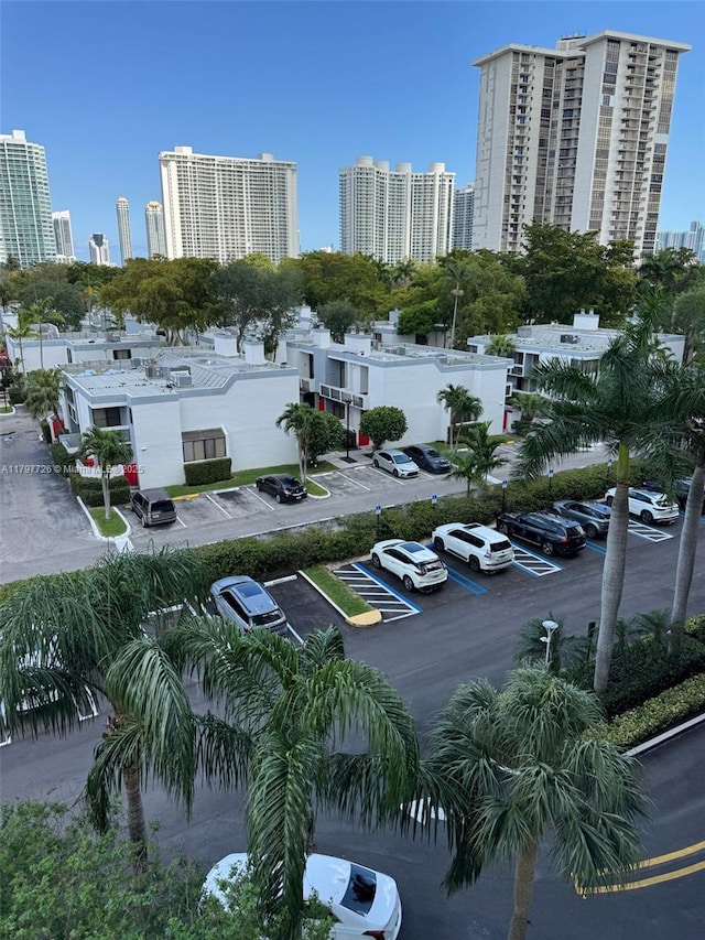 exterior space featuring a view of city
