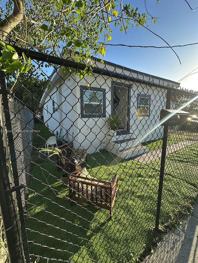 1874 NW 65th St, Miami, FL 33147 - view of yard featuring fence