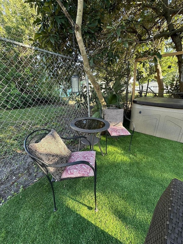 1874 NW 65th St, Miami, FL 33147 - view of yard featuring fence