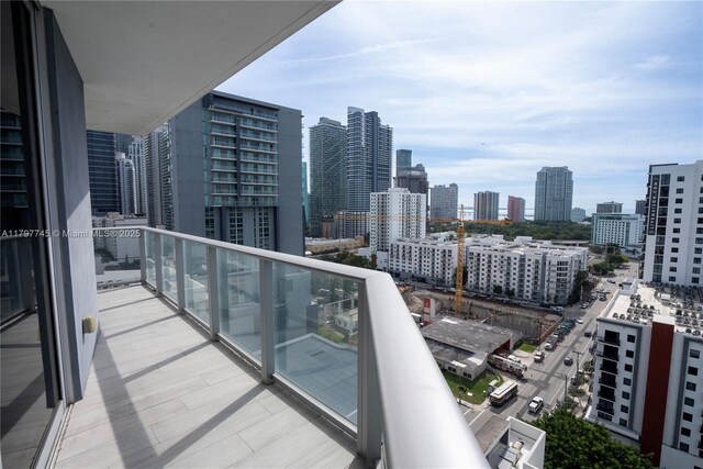 1010 SW 2nd Ave Unit 1703, Miami, FL 33130 - balcony featuring a city view