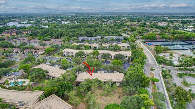 drone / aerial view