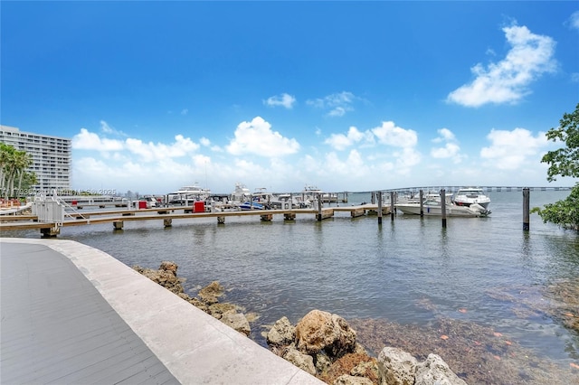 1581 Brickell Ave Unit Ph102, Miami, FL 33129 - dock area with a water view