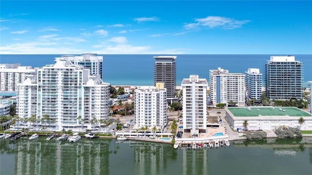 5838 Collins Ave Unit 10E, Miami Beach, FL 33140 - view of urban area featuring a nearby body of water