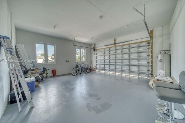 207 SW 11th St, Dania Beach, FL 33004 - garage with electric water heater
