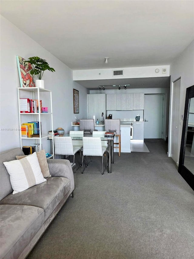 501 NE 31st St Unit 2802, Miami, FL 33137 - view of carpeted living area
