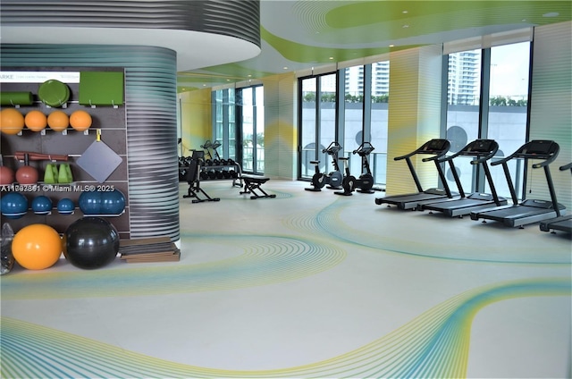 501 NE 31st St Unit 2802, Miami, FL 33137 - view of exercise room