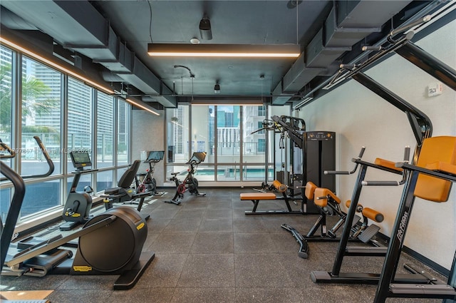227 NE 2nd St Unit 2508, Miami, FL 33132 - view of gym