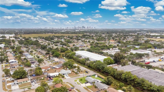 3460 NW 17th St, Lauderhill, FL 33311 - drone / aerial view featuring a view of city